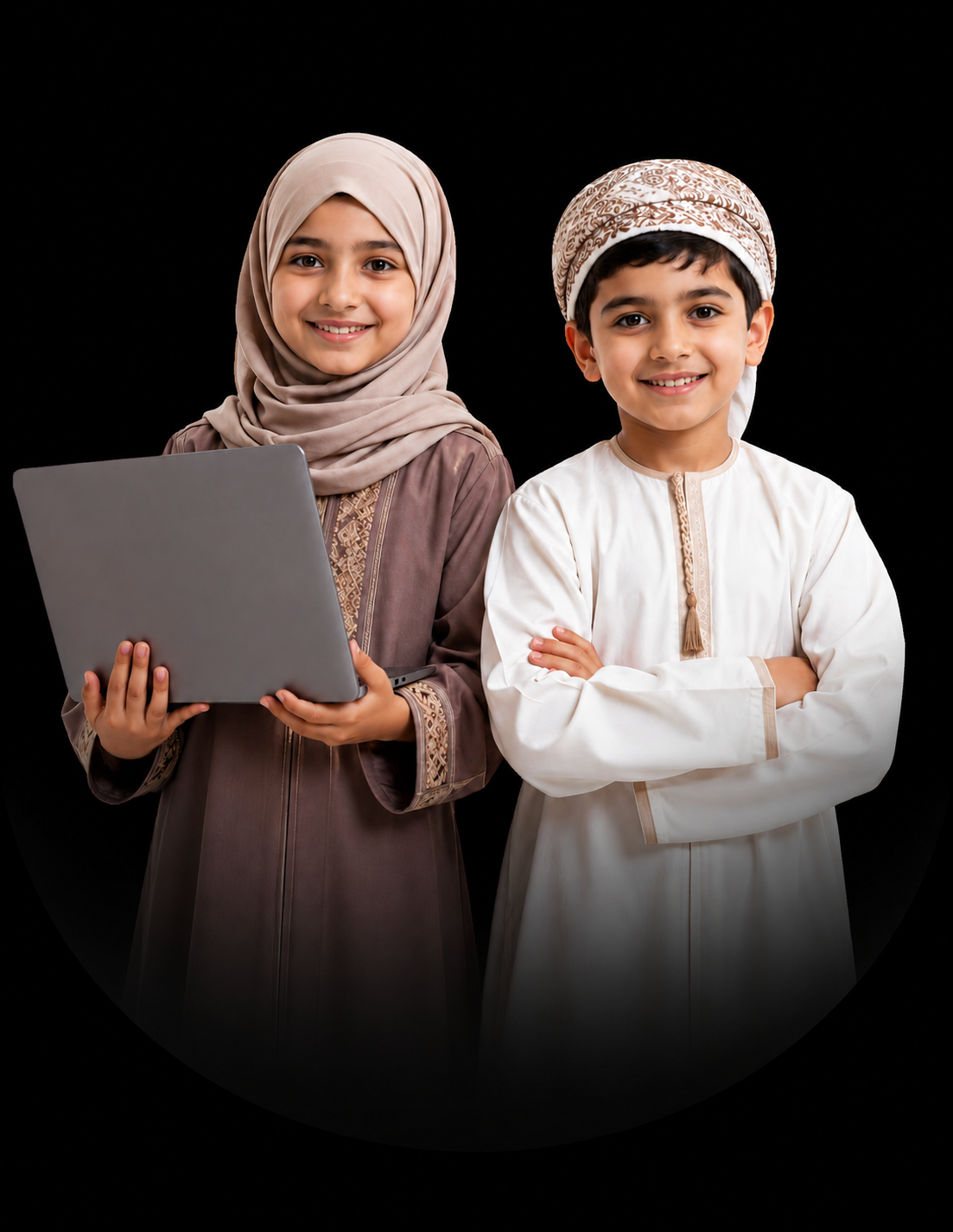 Young student learning Quran